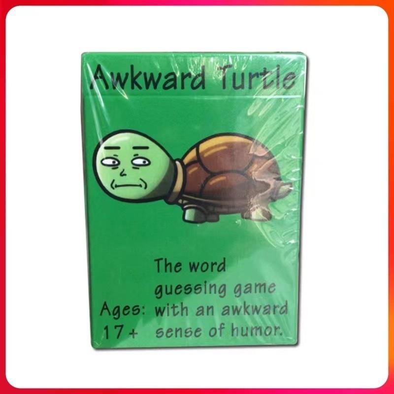 

Funny Turtle Awkward Friends Family Party Game Cards Full English Game Board