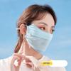 Protection Solid Color Fishing Sunscreen Veil Anti-uv Face Cover Face Scarves Ice Silk Face Scarf
