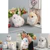 Charming Hamster Plush Keychain Cartoon Figure Soft Toy Perfect For Gifts