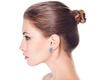 14K Gold Plated Polished Brass Interlocking Love Knot Earrings [Bling Jewelry] Women's Clip-on