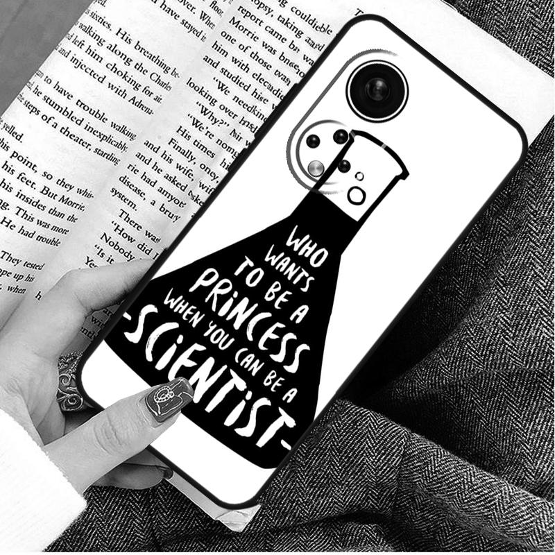 Science Chemistry Formulas Case For Honor Magic 6 Pro 50 70 90 X6 X7 X8 X9 X6a X7a X8a X9a X8b X9b Magic 5 Lite Cover