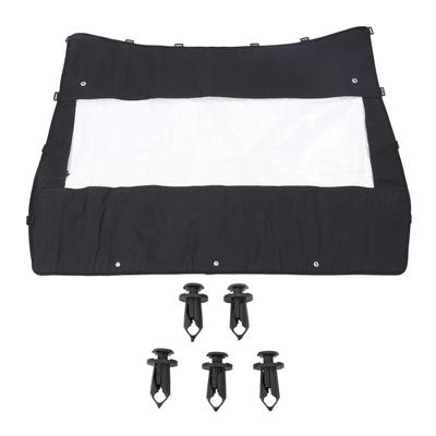 UTV Rear Soft Windshield Back Waterproofing Transparent Back Window Replacement for 800 Trail 800