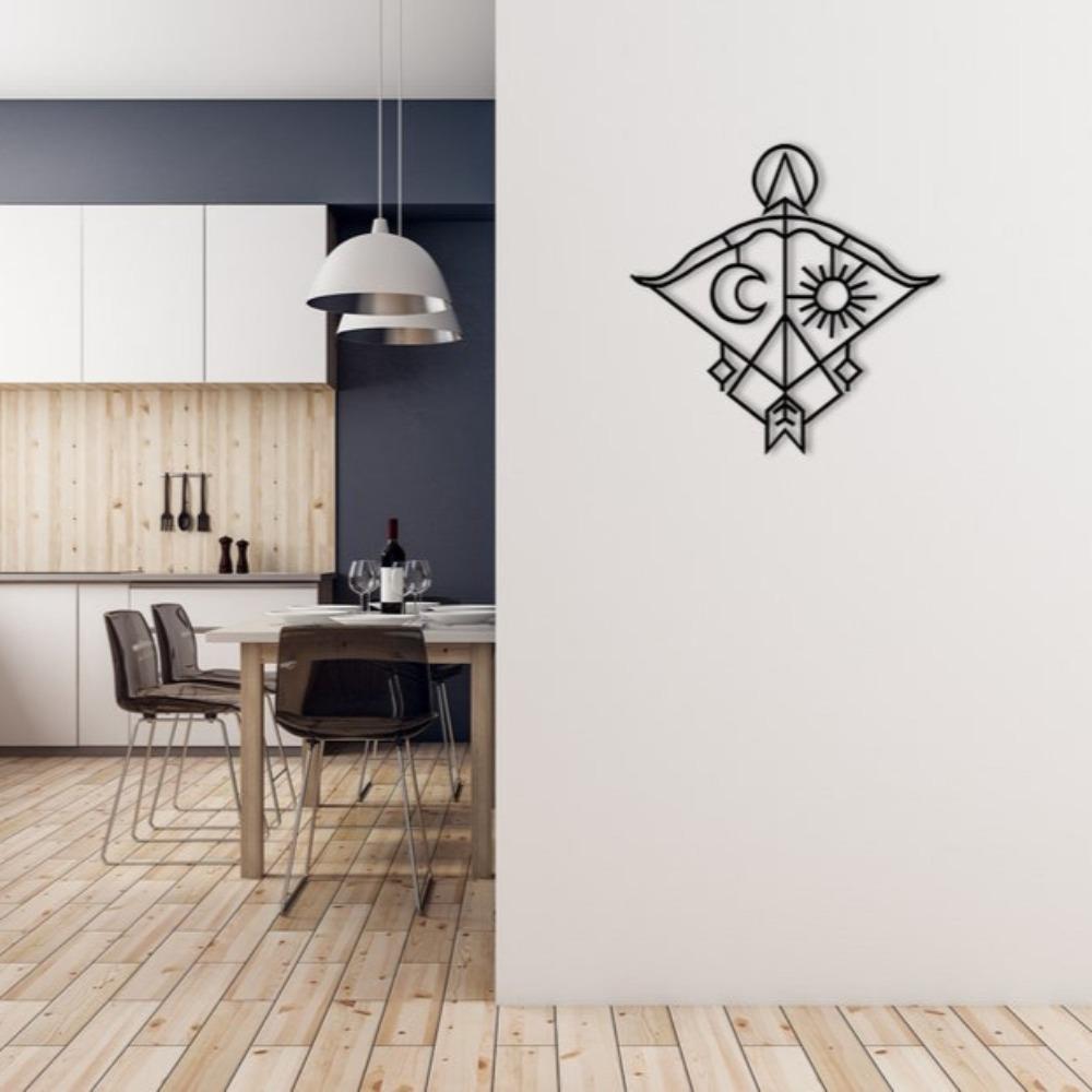 Sagittarius Metal Wall Art Zodiac Sign Home Decor