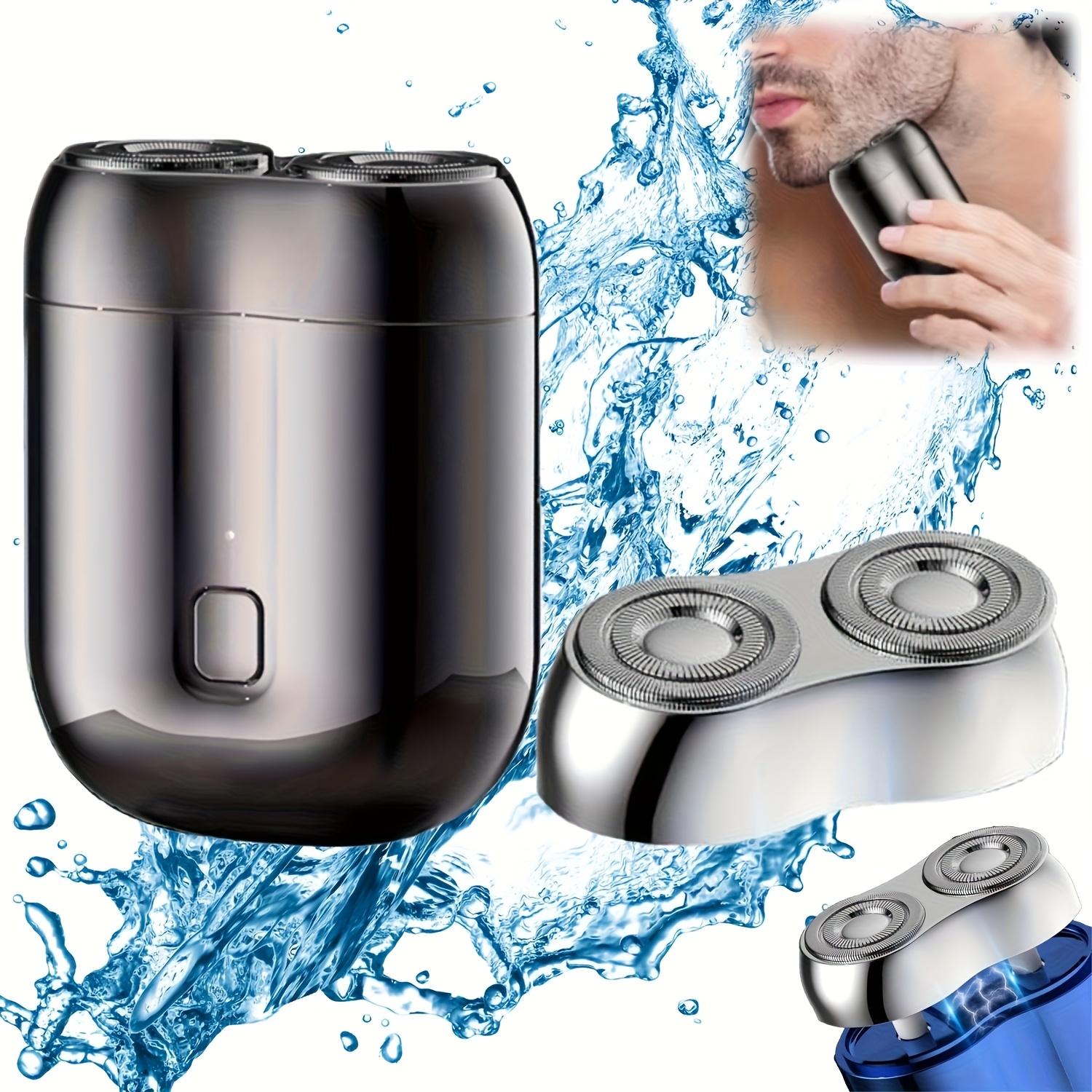

1PACK Compact Electric Shaver - Rechargeable, Travel Friendly, Dual Blade, USB Charging, Perfect Gift for Father s Day