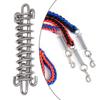 Practical Dog Shock Absorber Spring Dog Retractable Leash Attachment Shock Absorbing Dog Leash Dog Neck Collar Spring