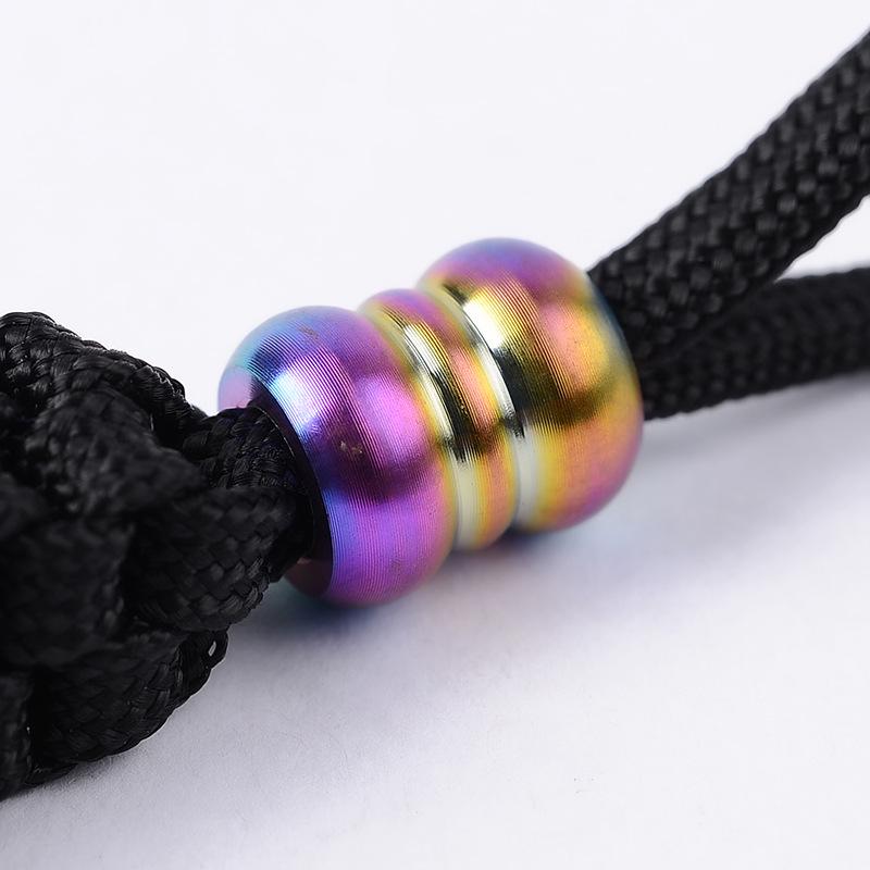 EDC Titanium Alloy TC4 Knife Lanyard: 4 Style Pendant Paracord Accessory
