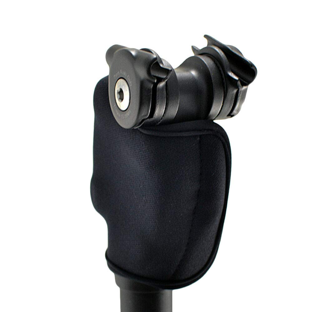 SR SUNTOUR SP12 NCX Suspension Seat Post with Protective Cover VK1919 31.6X350mm,Black,