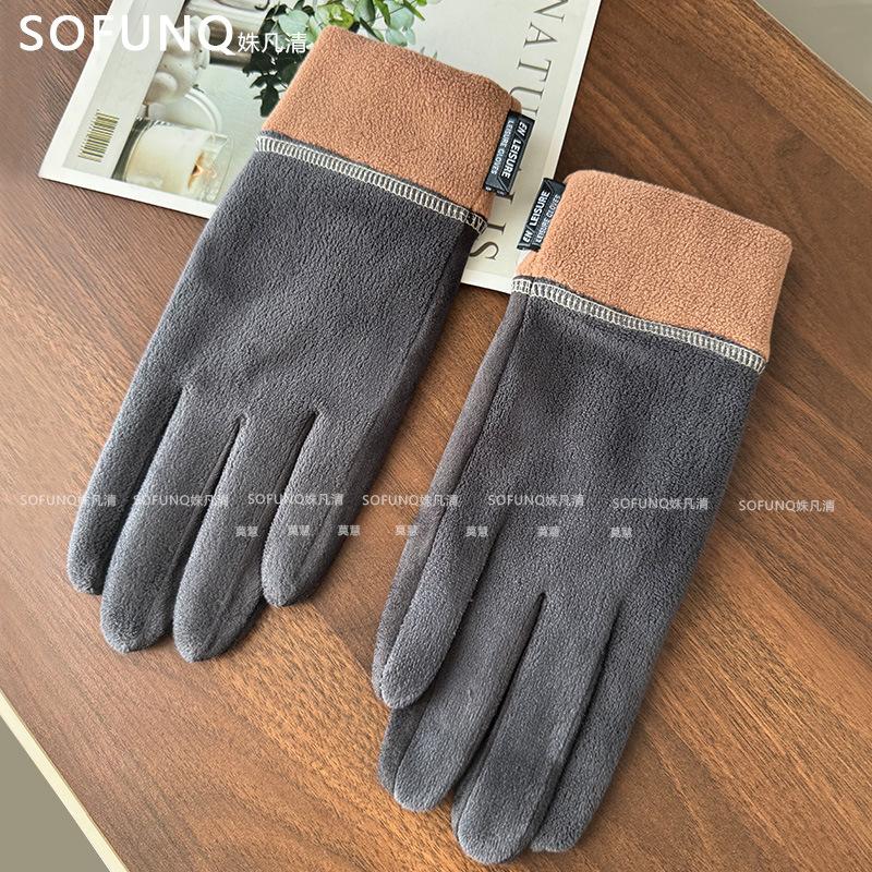 

Men s cycling new season outdoor sports driving cycling fashion plus thin velvet cold protection темно-сірий