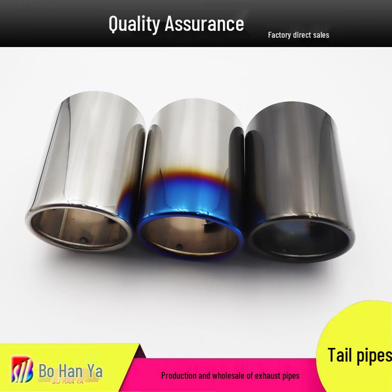 Compatible Tailpipe for Jaguar F-Pace/XE, Land Rover Discovery Sport/Evoque Muffler Exhaust