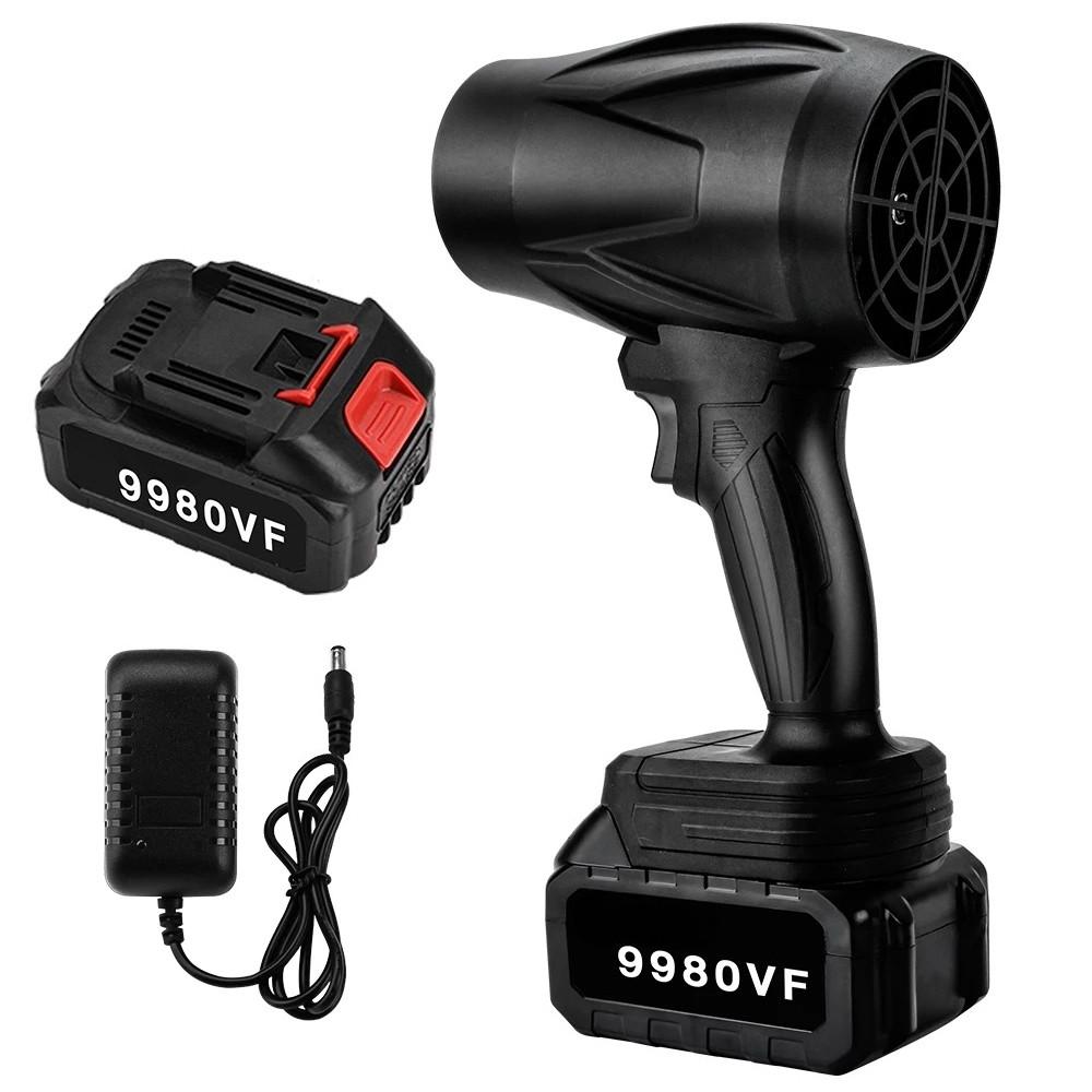 Handheld Concentration Car Hair Dryer High-Speed Turbo Blower Cordless Portable Violent Fan Industrial Dust Removal Power Tool