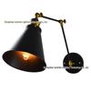 European Retro Decorative Wall Lamp for Hallways and Corridors - Iron Art Industrial Style Mirror Front Cafe Lighting