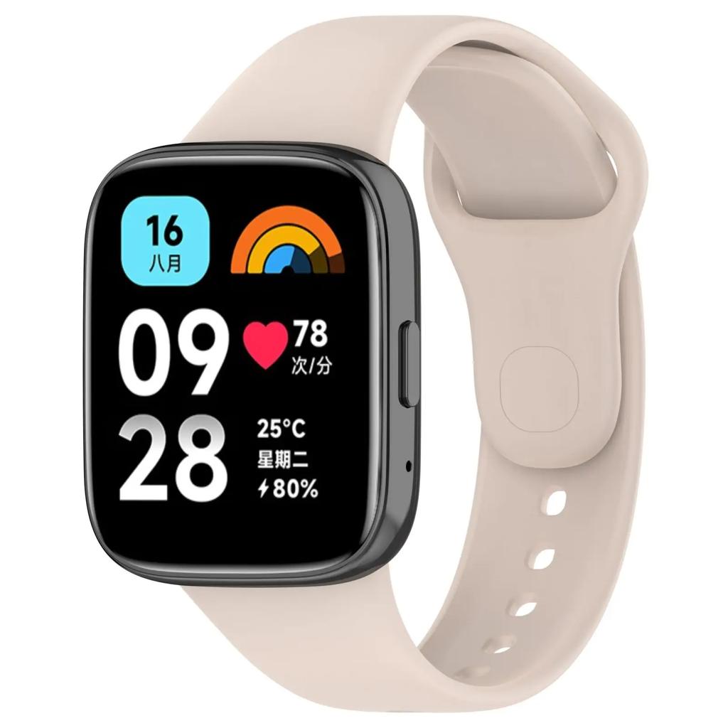 Strap for the Xiaomi Redmi Watch 3 3 Active 3 Lite Silicone Strap Bracelet Replacement Wristband Accessories Belt Correa