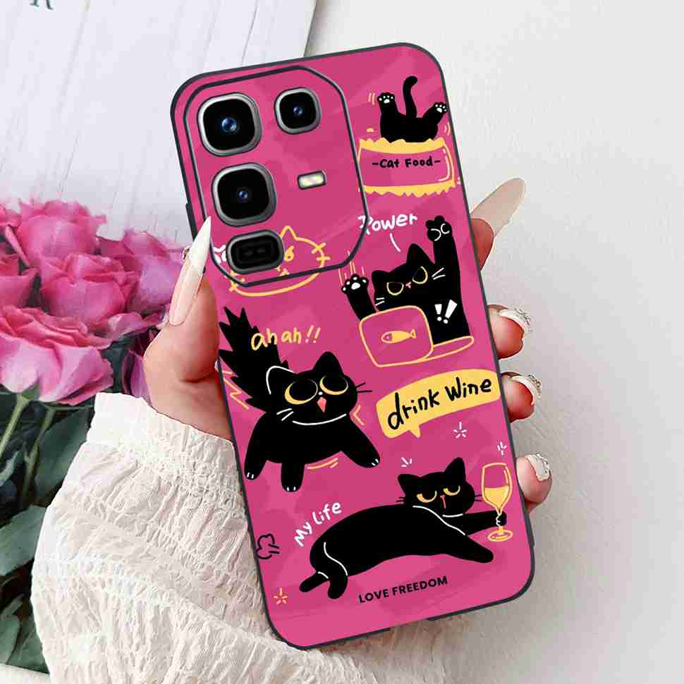 For Infinix Note 50 Pro 4G Casing Fashion Painted Cover Soft Silicone Phone Case For Infinix Note50 Note50Pro 50Pro Shell 6.78"
