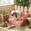 Rectangular Rabbit Litter Tray Anti-spill Pet Toilet Box Animal Potty Trainer  Pet Supplies