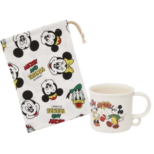 Skater Antibacterial Cup 200ml Disney Mickey Mouse & Friends Cooking Dishwasher Safe Made In Japan KE5AAG-A