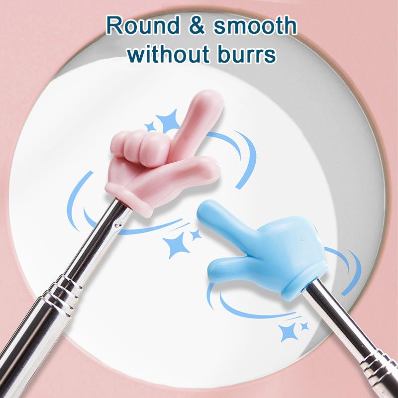 1pc Finger Shape Mini Pointer Stick 21~68cm Retractable Office and Educational Supplies Teaching Tools Student Pointer TMZ