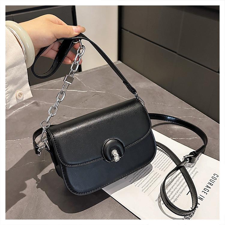 IELGY Fashion One-Shoulder Diagonal Bag Ladies pu Small Square Bag