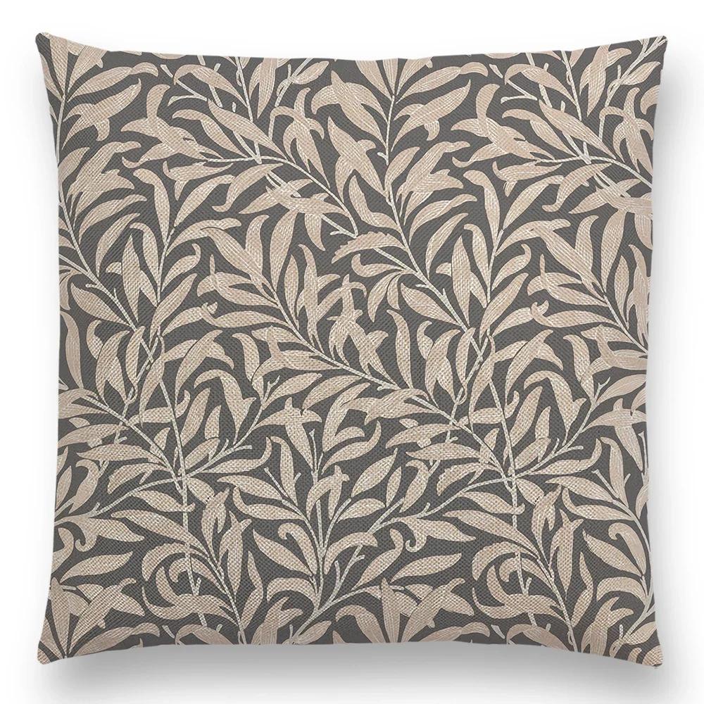 William Morris Thief Red Cushion Cover  Luxury Throw Pillow Home Decor for Sofa Living Room Pillow Case ///