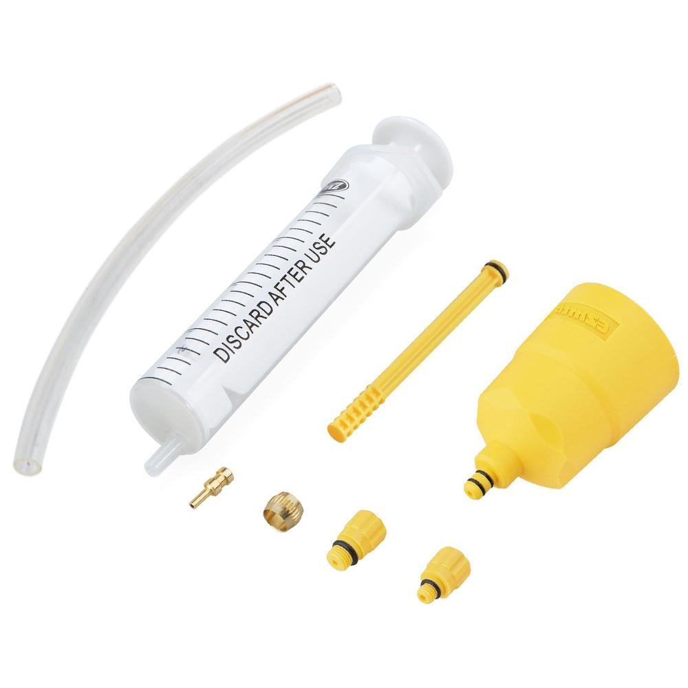 Bike Hydraulic Disc Brake Bleed Tool MTB Road Bike Brake Bleeding Kit Bike Mineral Oil Fluid Bleeder Kit