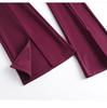 Women's High-Waisted Split Flare Suit Pants – Slimming, Casual, Versatile, Draping, Stretchy Wide-Leg Pants