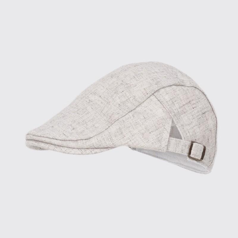 

Literary and retro forward hat Autumn and winter hat Women s big head circumference shows the face Small beret Versatile newsboy hat One Size