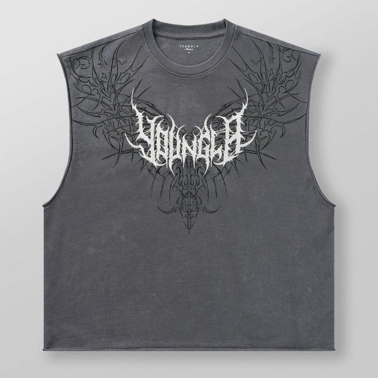 YoungLA Men's Muscle-Show Summer Sleeveless Sports Vest