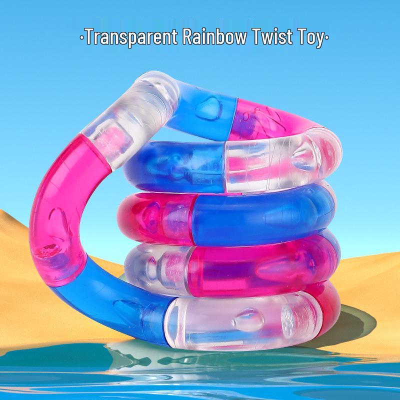 Versatile Twisty Rope Finger Toy for Office Relaxation and Stress Relief