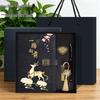 A5 Chinese Style Magnetic Buckle Diary & Notebook Gift Set