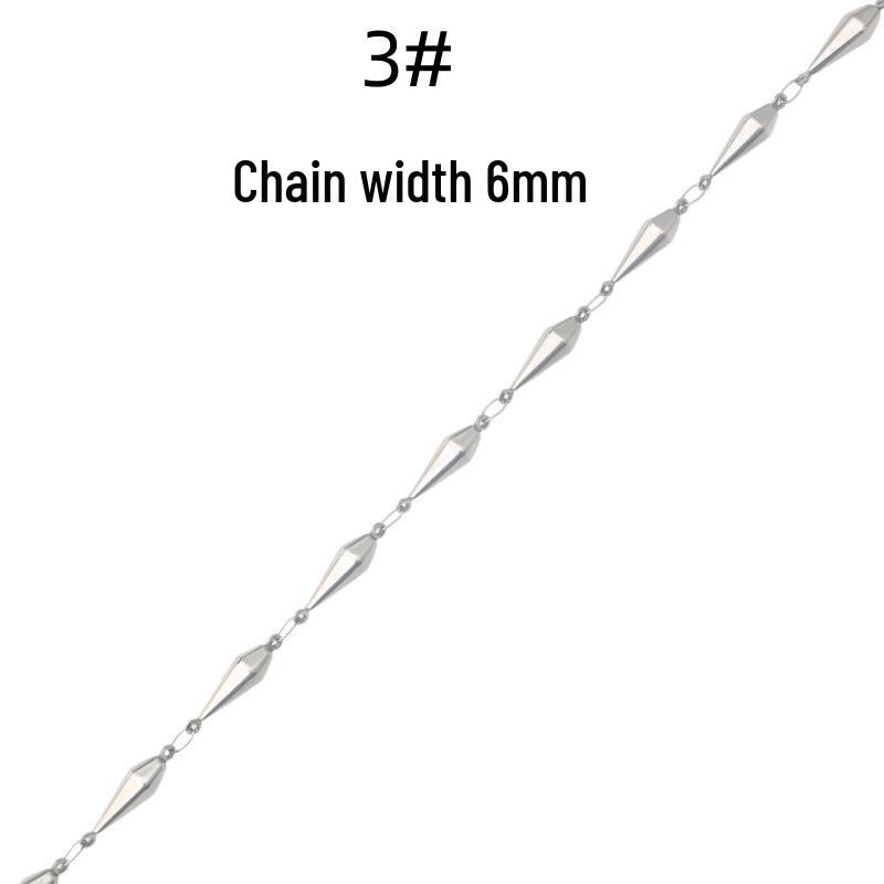 

Stainless Steel Spike Drop Shape Chain for DIY Jewelry