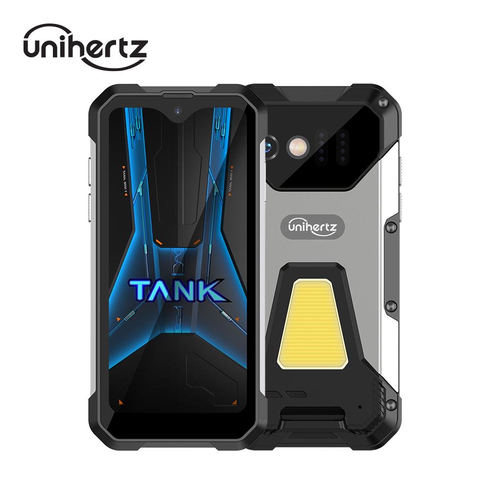 Unihertz Tank Mini Android 13 4,3 tommer Skjerm Robust Smarttelefon IP68-klassifisering Svart