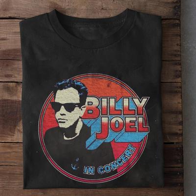 Billy Joel In Concert T Shirt Full Size S-5XL Unisex T-Shirt