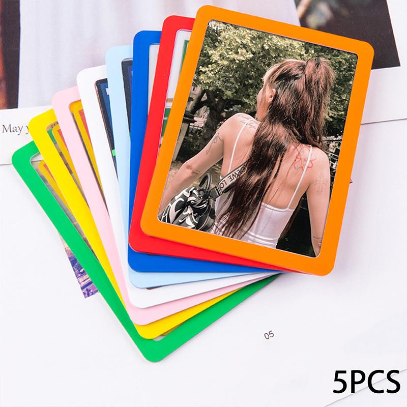 5Pcs Hard Edged Card Sleeve Protective Shell Plastic Material Card Sleeve Anti Fall Protective Shell Providing Protection