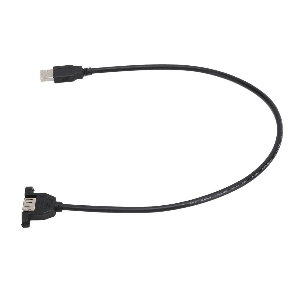 USB2.0 Cable Extender MaletoFemale Extension Cable for Flash Drives Hard Disks Card Readers Printers