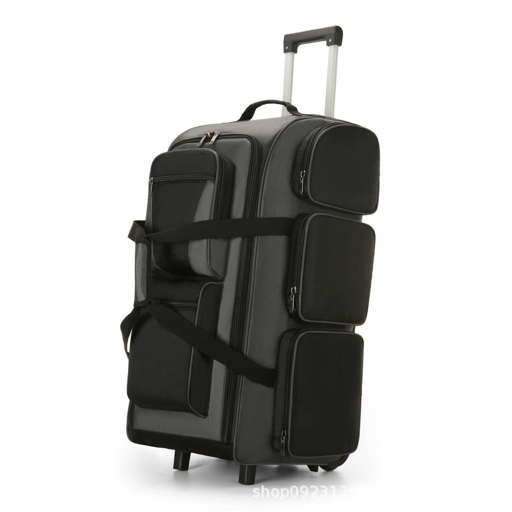 Bardzo duża torba podróżna na kółkach dla studentów i na długie wycieczki