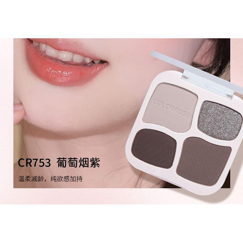 COLORROSE - Four-Color Magic Pocket Eyeshadow Palette - 5 Types