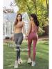 Nude Feel Pfirsichpo Straffende Fitness-Yogahose – Herbst/Winter Europäisch Amerikanischer Stil Damen Lange Hose