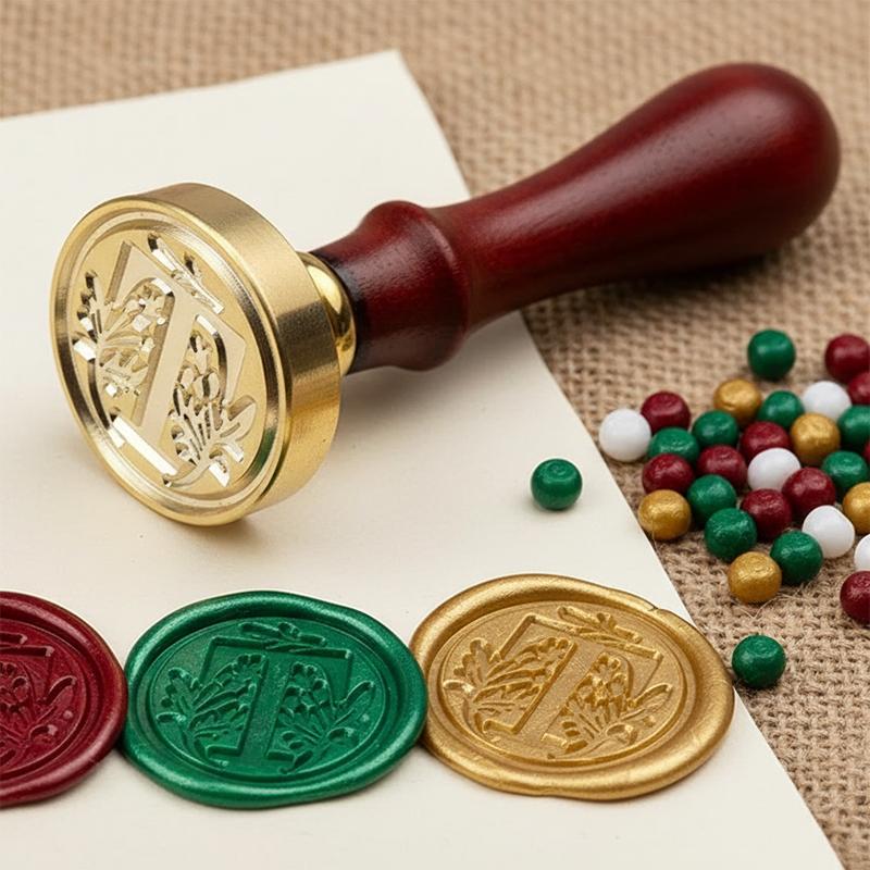 2PCS/SET Vintage Stamp Retro 26 Letters Wax Sealing Stamp Scrapbooking Wax Seal Craft Supplies Invitation/envelop Gift HCZ106-SB