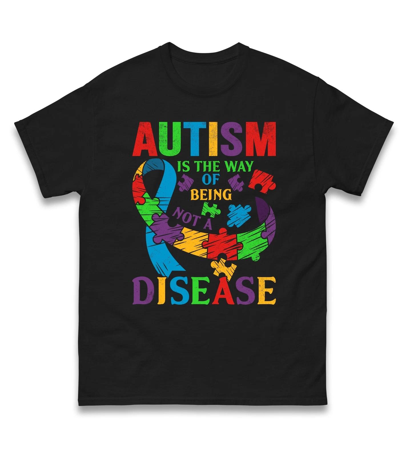 Autism is The Way of Being Autism Awareness Tee,Autism Support,Gift Autistic Top XL