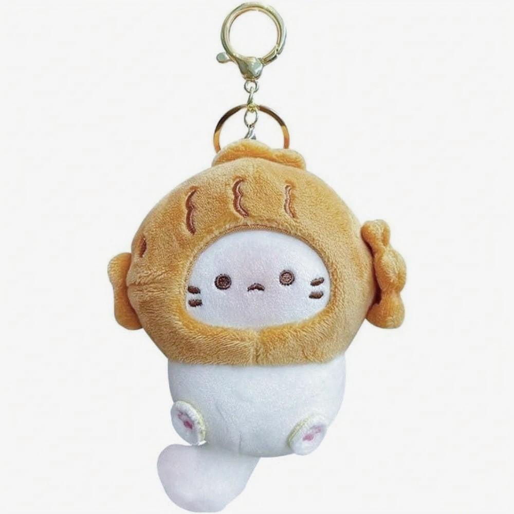 Japanese Style Snapper Keychain Plush Schoolbag Pendant Soft Doll Pendant