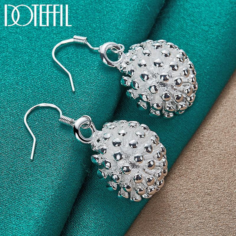 Feuerwerk Ohrringe Silber Modeschmuck