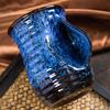 Large Capacity Glazed Ceramic Coffee Mug Heat-Resistant Teacup Creative Hand Warmer Cup  Gift