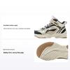 Li Ning Kids Fashion Versatile Non-Slip Anti-Kick Shock Absorbing Wear-Resistant Breathable Mid-Top Casual Shoes Kids Casual Shoes Khaki YKCU224-1