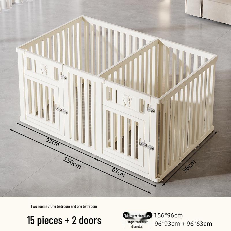 Little Tiger Tagor Minimalist Indoor Pet Fence: 75CM Isolation Barrier for Medium and Small Dogs