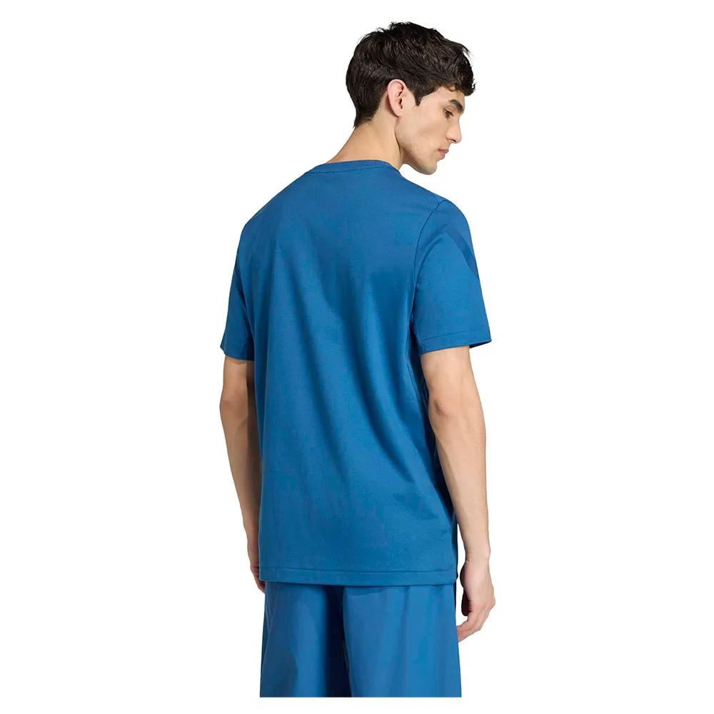 Adidas Z.n.e T-shirt short sleeves cotton blue