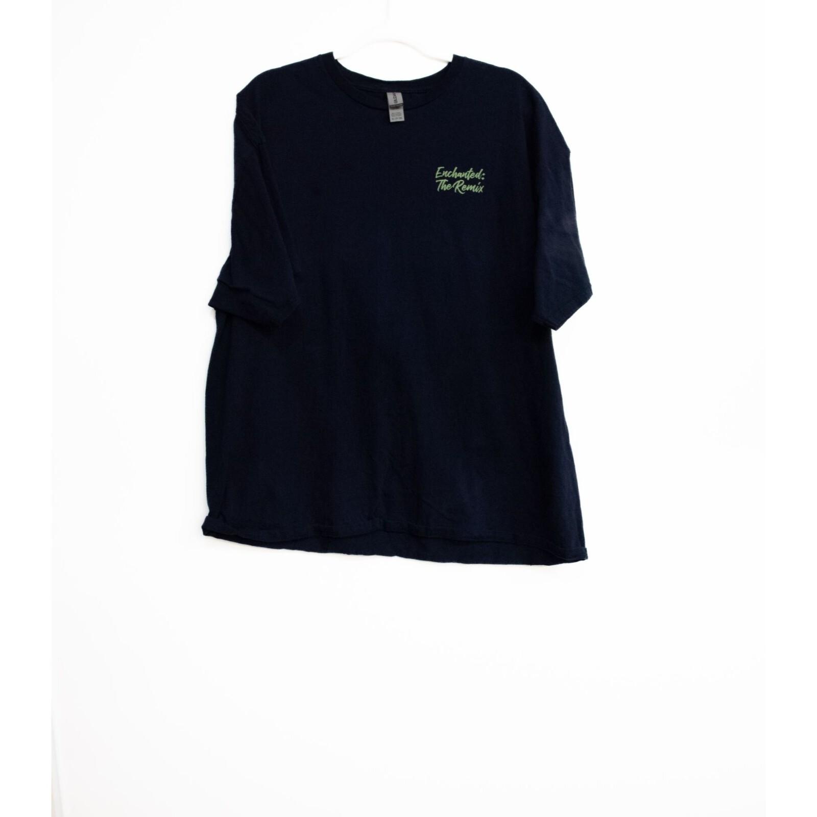 Enchanted: The Remix Gildan Black T-Shirt Short Sleeve Cotton Mens 2XL L