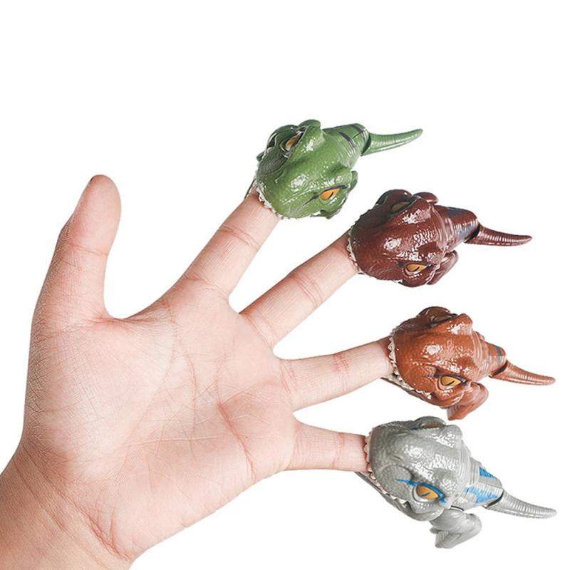 Kniffliges, fingerbeißendes Dinosaurierspielzeug, lebensechte Farben, gemeinsame bewegliche Simulation, Tyrannosaurus Rex-Modell