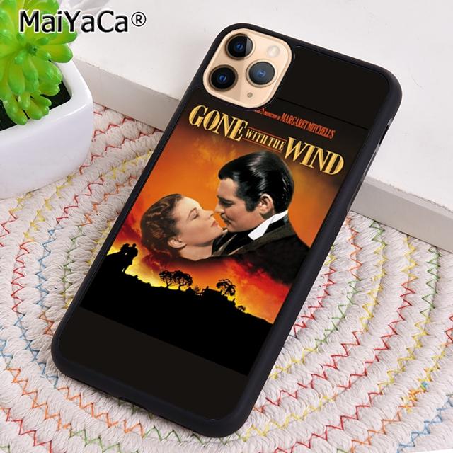 

MaiYaCa gone with the wind Phone Case Shell For iPhone 17 Air 12 13 16 pro max 15 14 plus Cover coque iPhone 11pro max