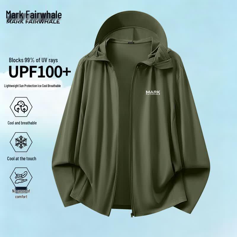 Mark Fairwhale Men s Ice Silk Hooded Sun Protection Jacket XL