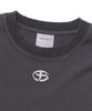 Nomaenyueol Abrasion Layered Long Sleeve Tee - Washed Charcoal