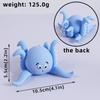 Creative PVC Cake Topper Fish Whales Ocean Theme Cake Decorating Sea Animal Octopus Shower Kid Gift